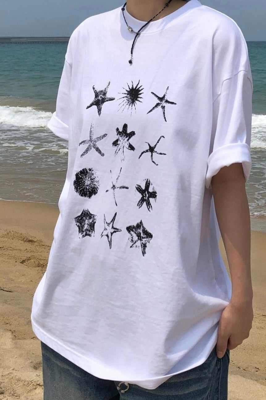 Unisex sea star tee