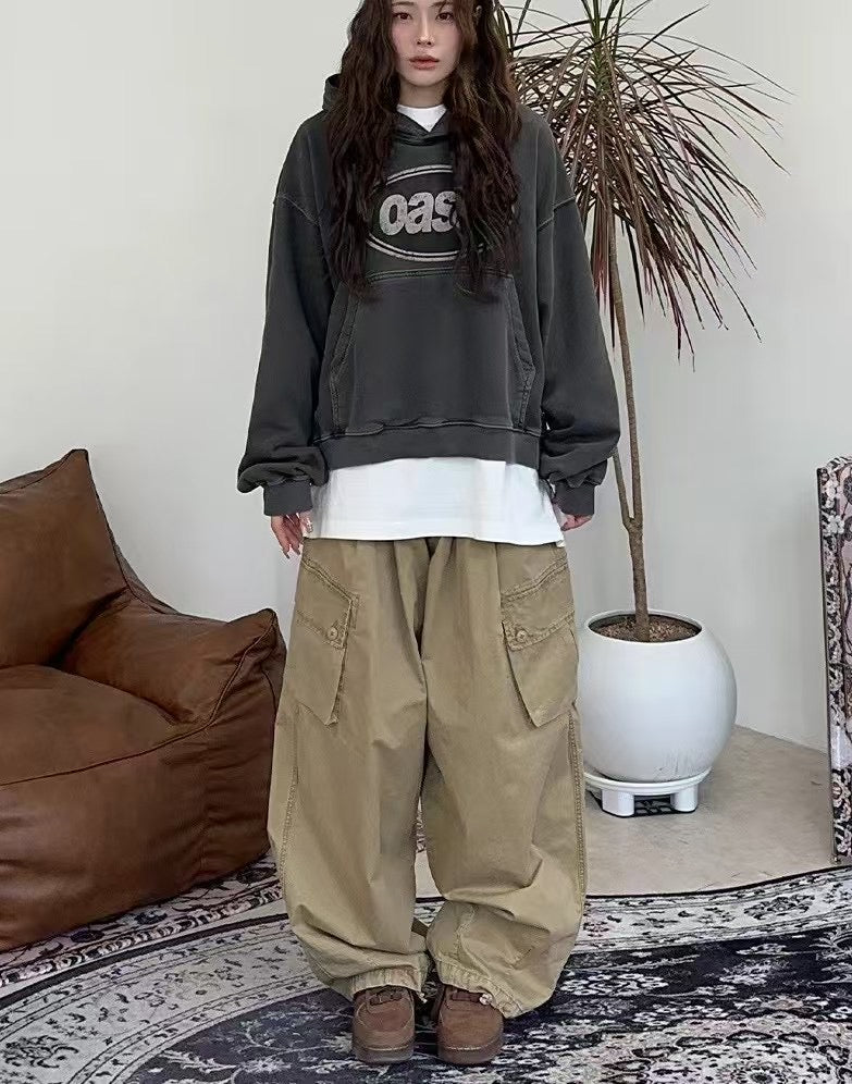 Unisex vintage leng pants