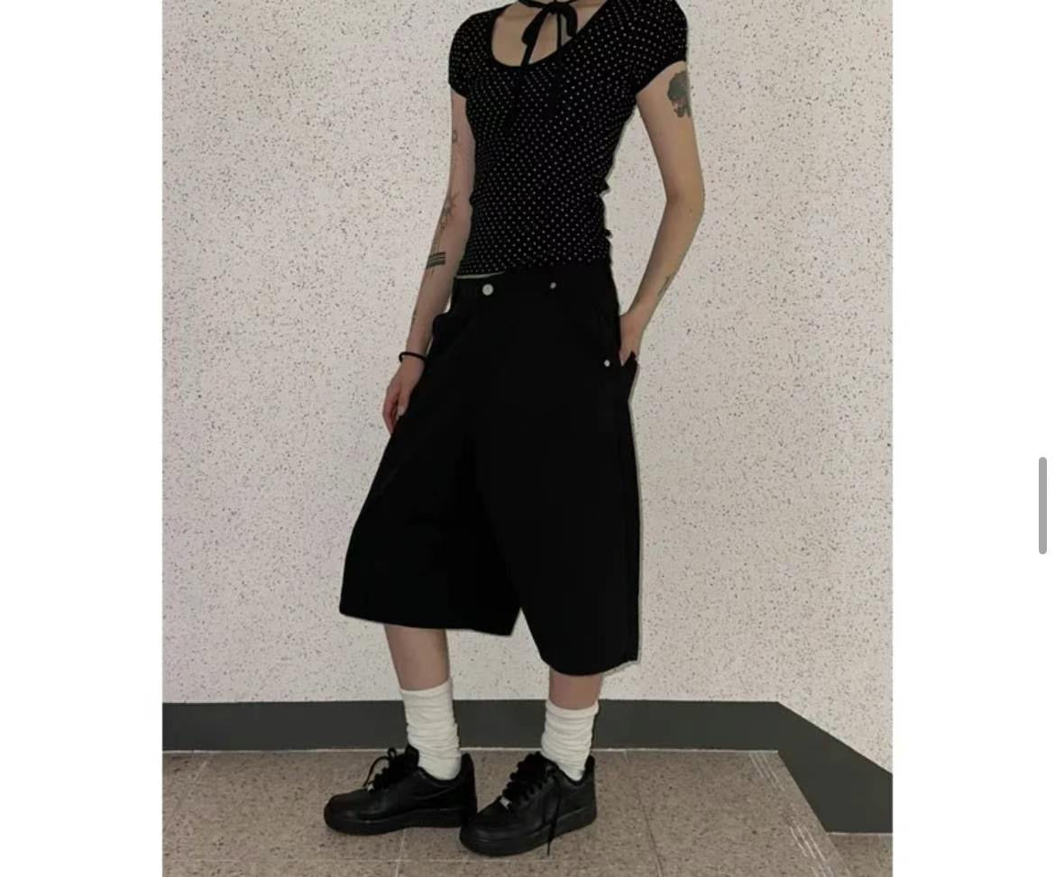 Leng cut summer shorts