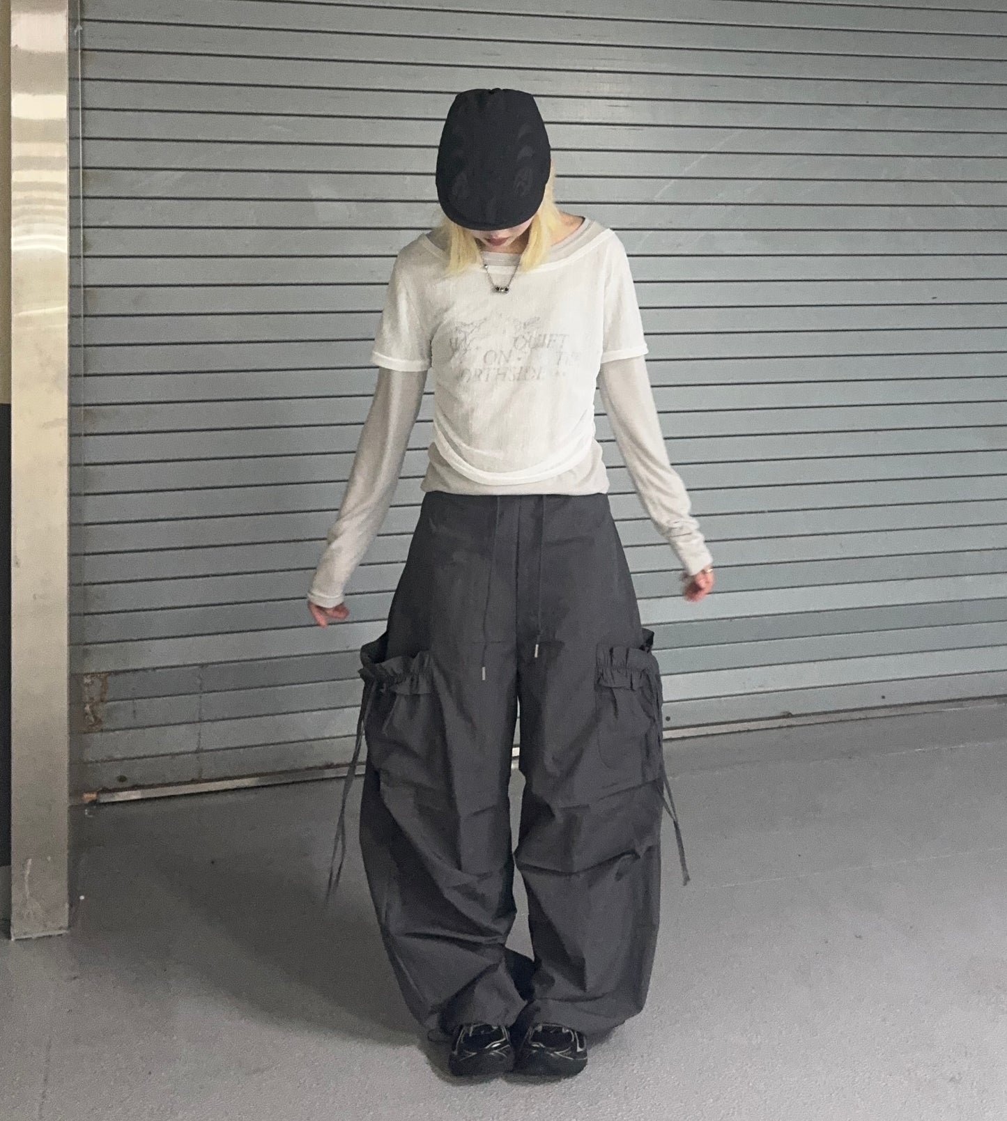 Must in 索繩ruffle工裝褲