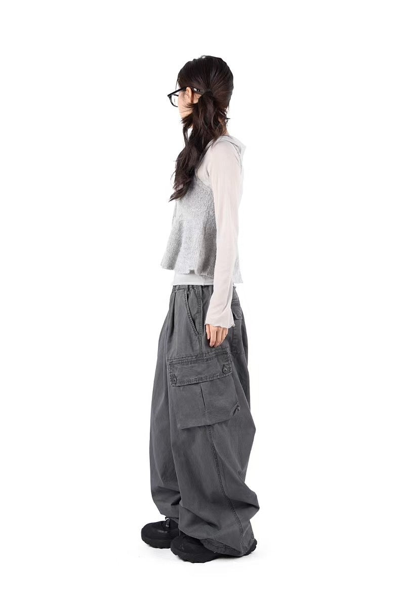 Unisex vintage leng pants