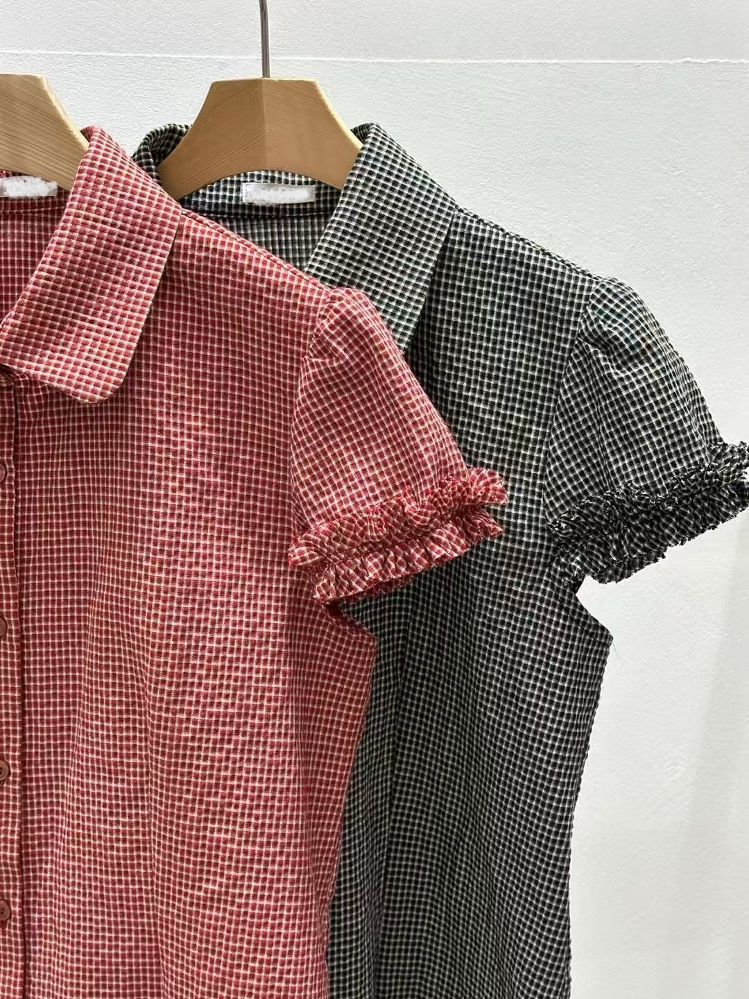 Ruffle leng shirts
