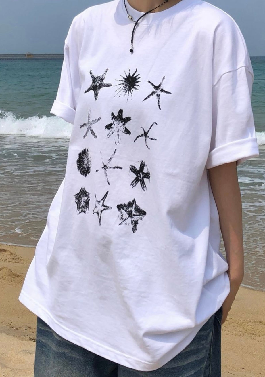 Unisex sea star tee
