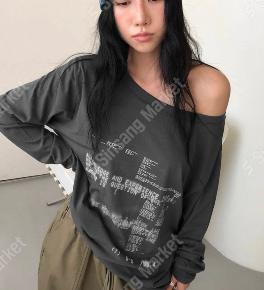Off shoulder cool top