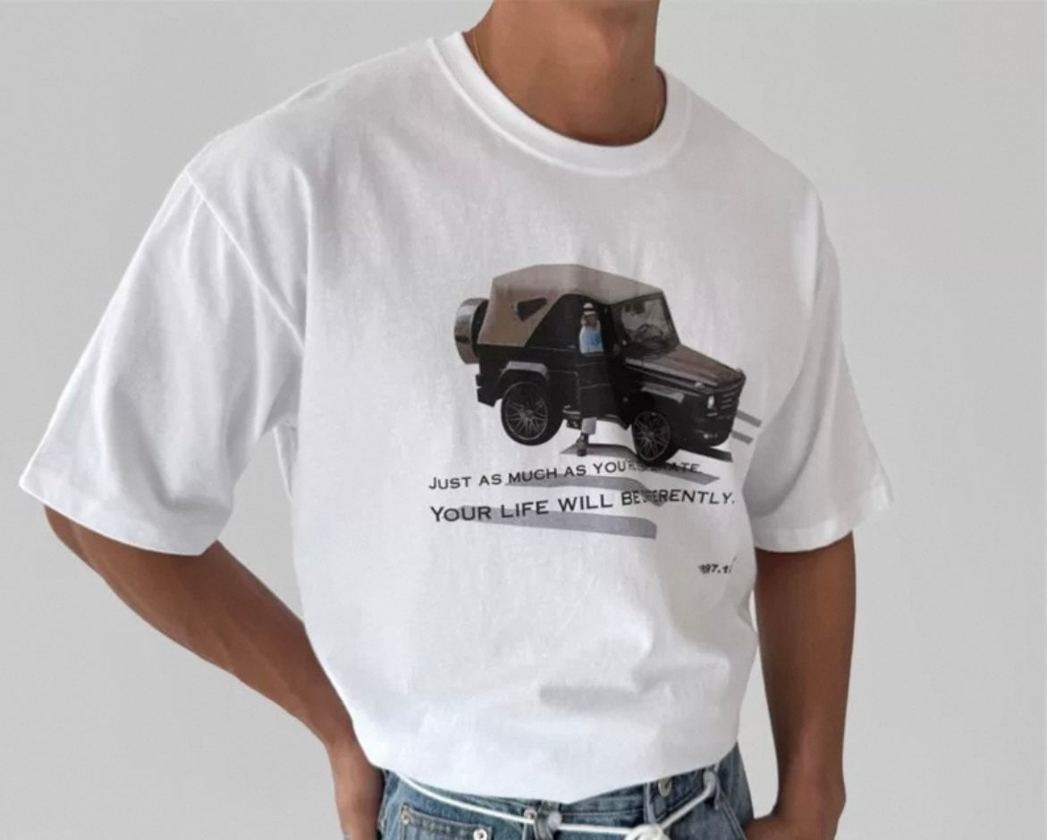 Unisex car tee
