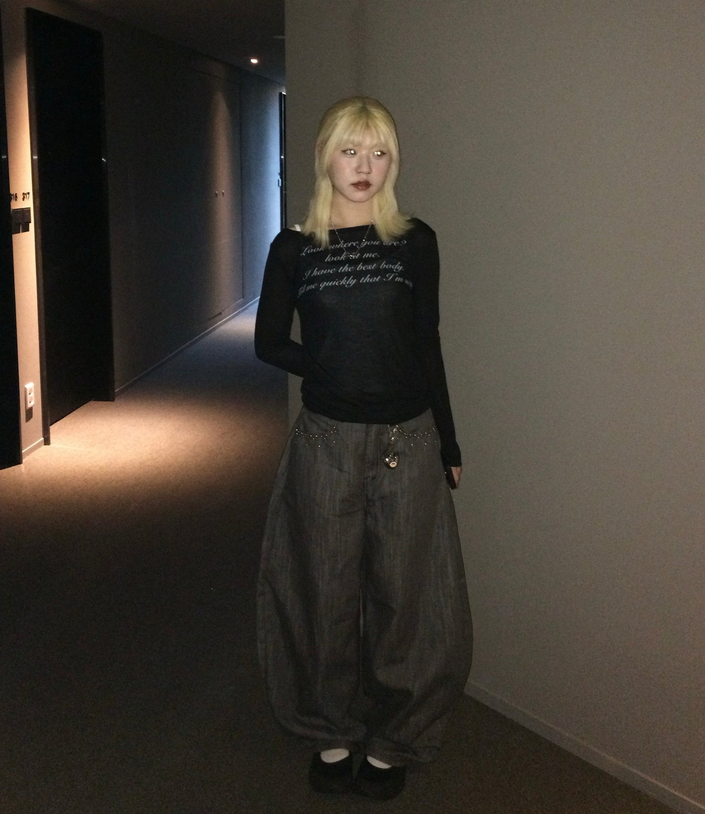 See though brandy top