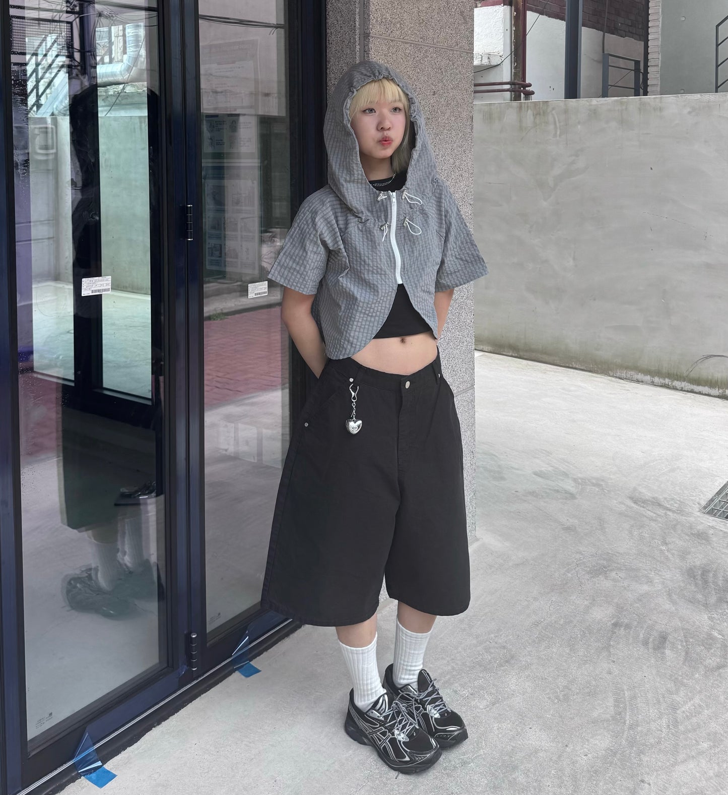 Leng cut summer shorts