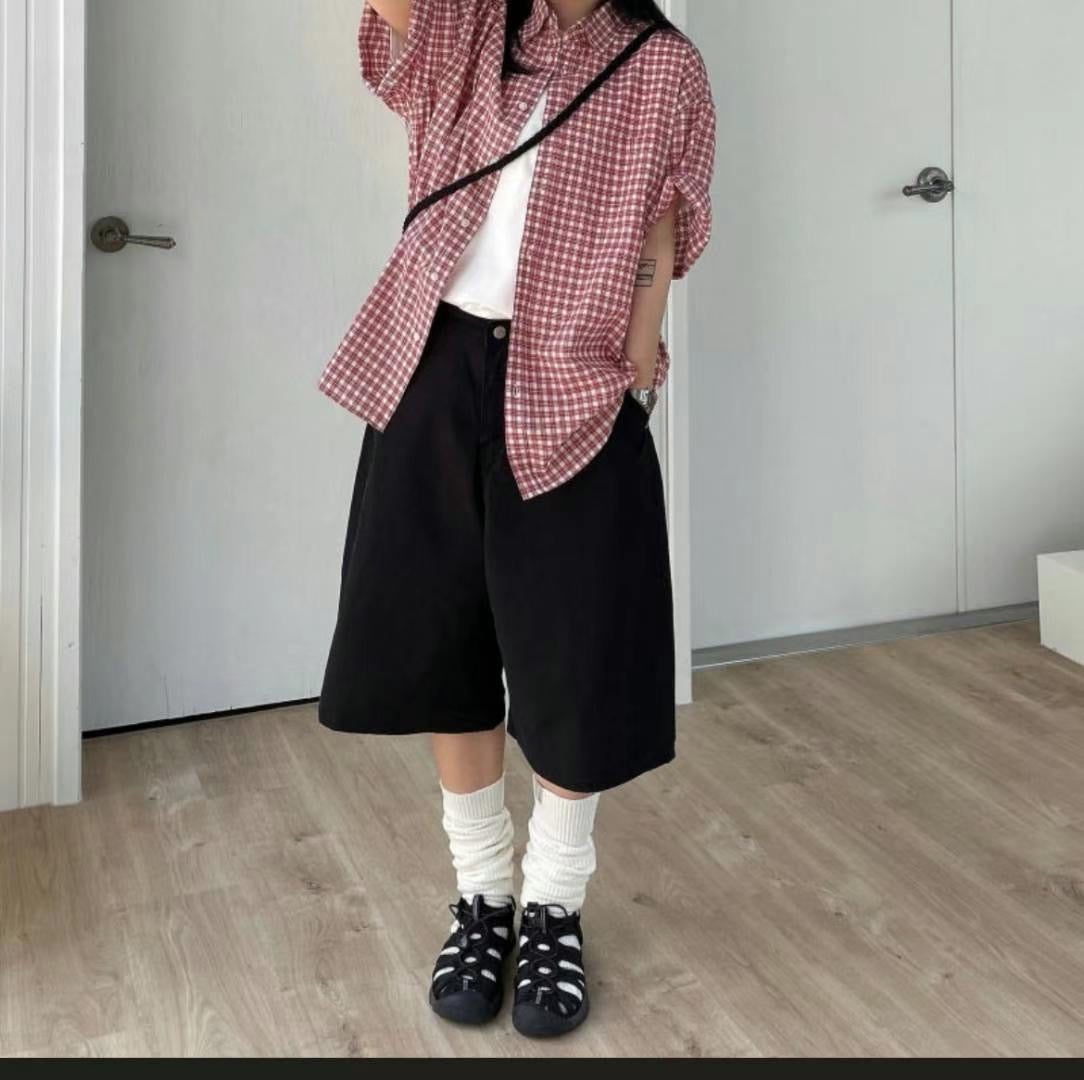 Leng cut summer shorts