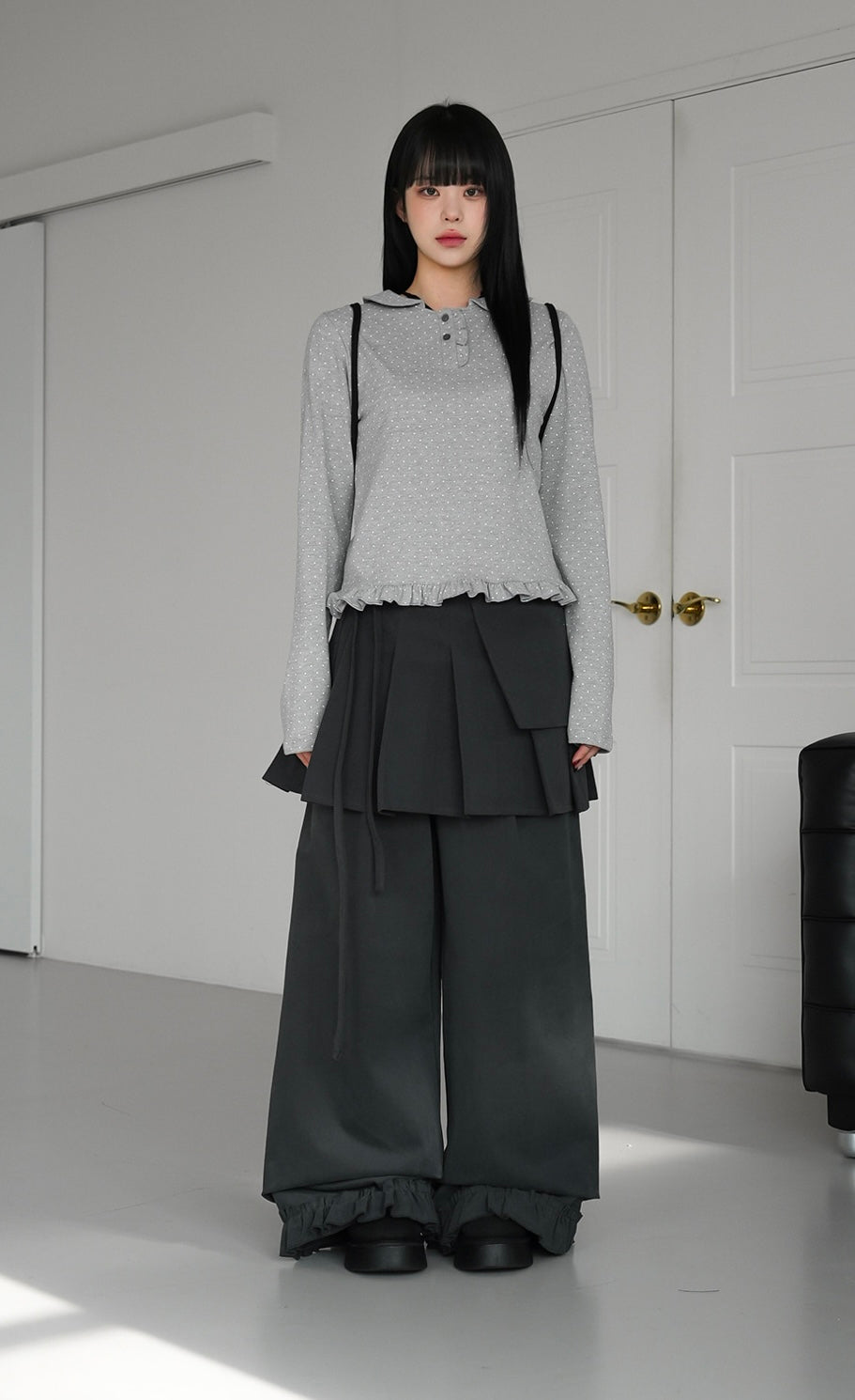 Must have layer pants (可分折裙+褲)