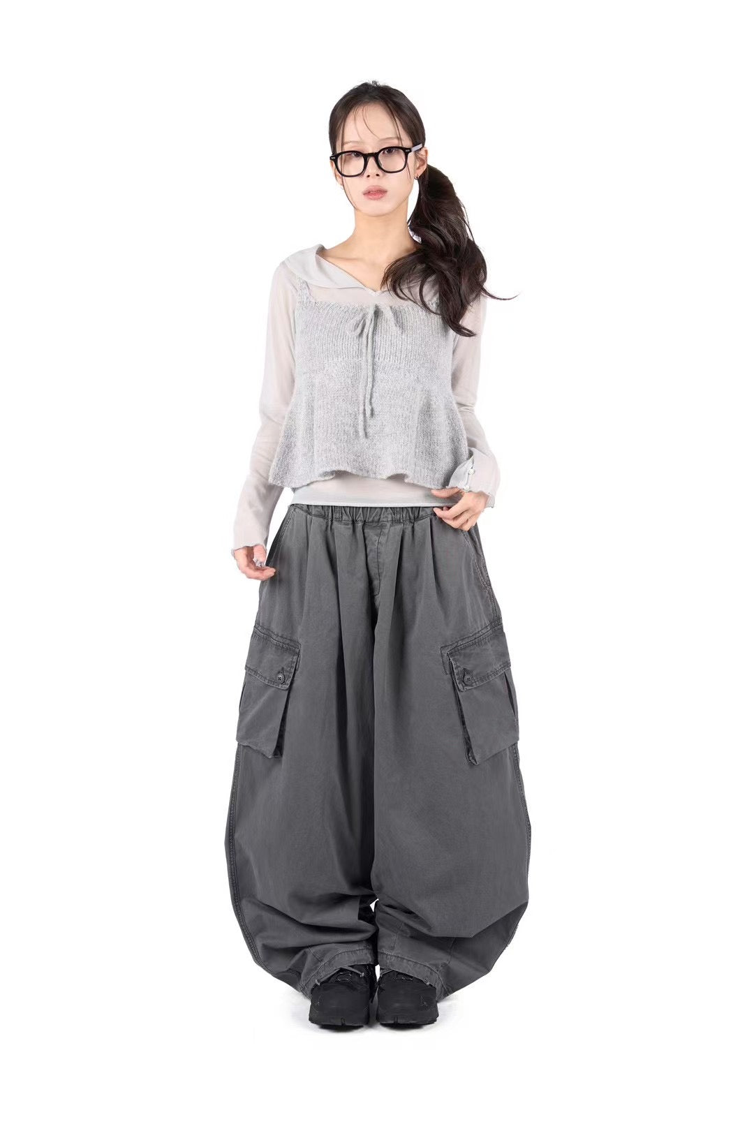 Unisex vintage leng pants
