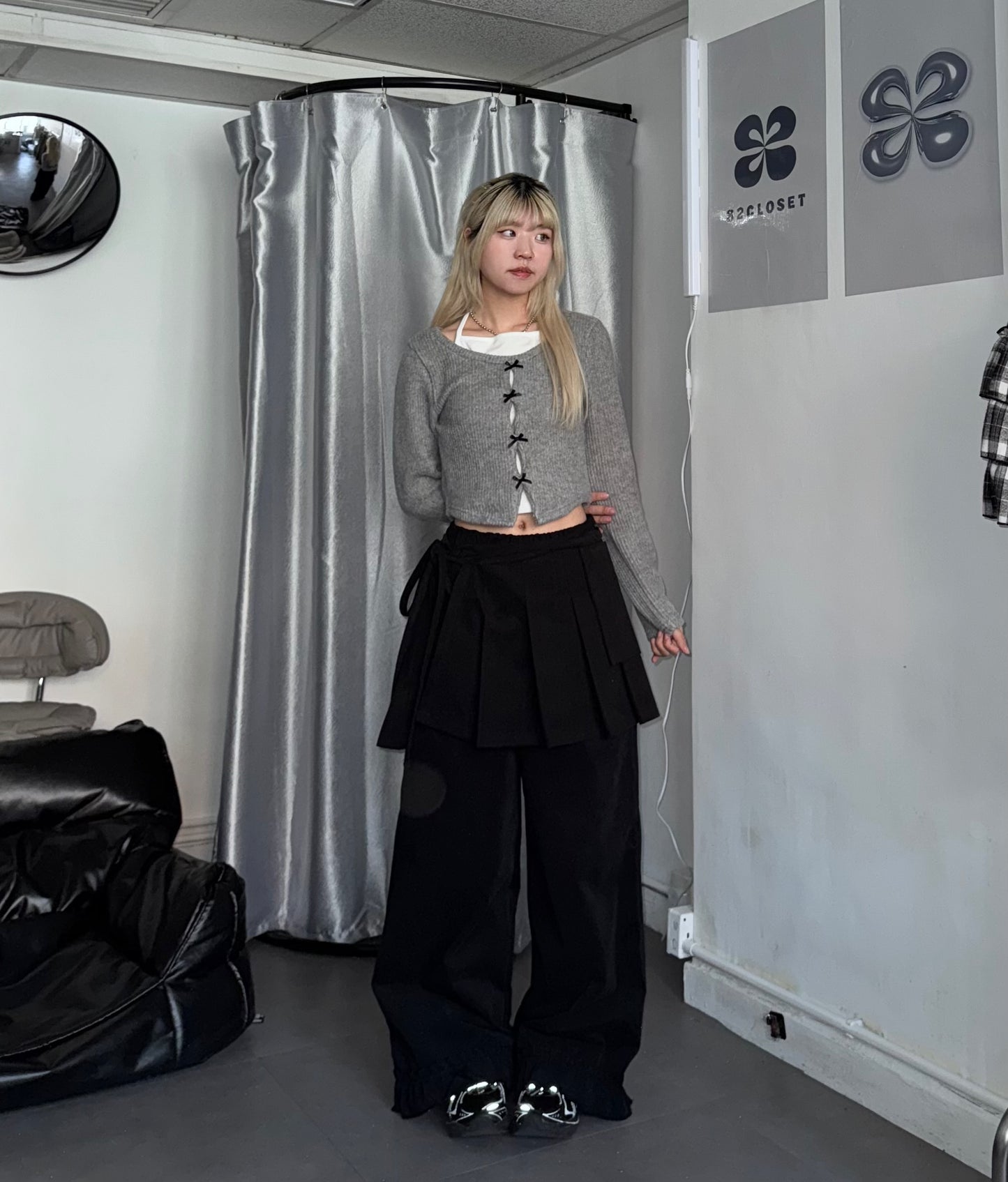 Must have layer pants (可分折裙+褲)