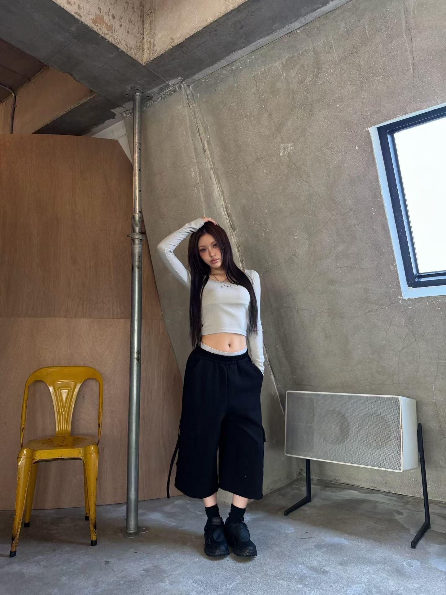 Fancy cotton shorts