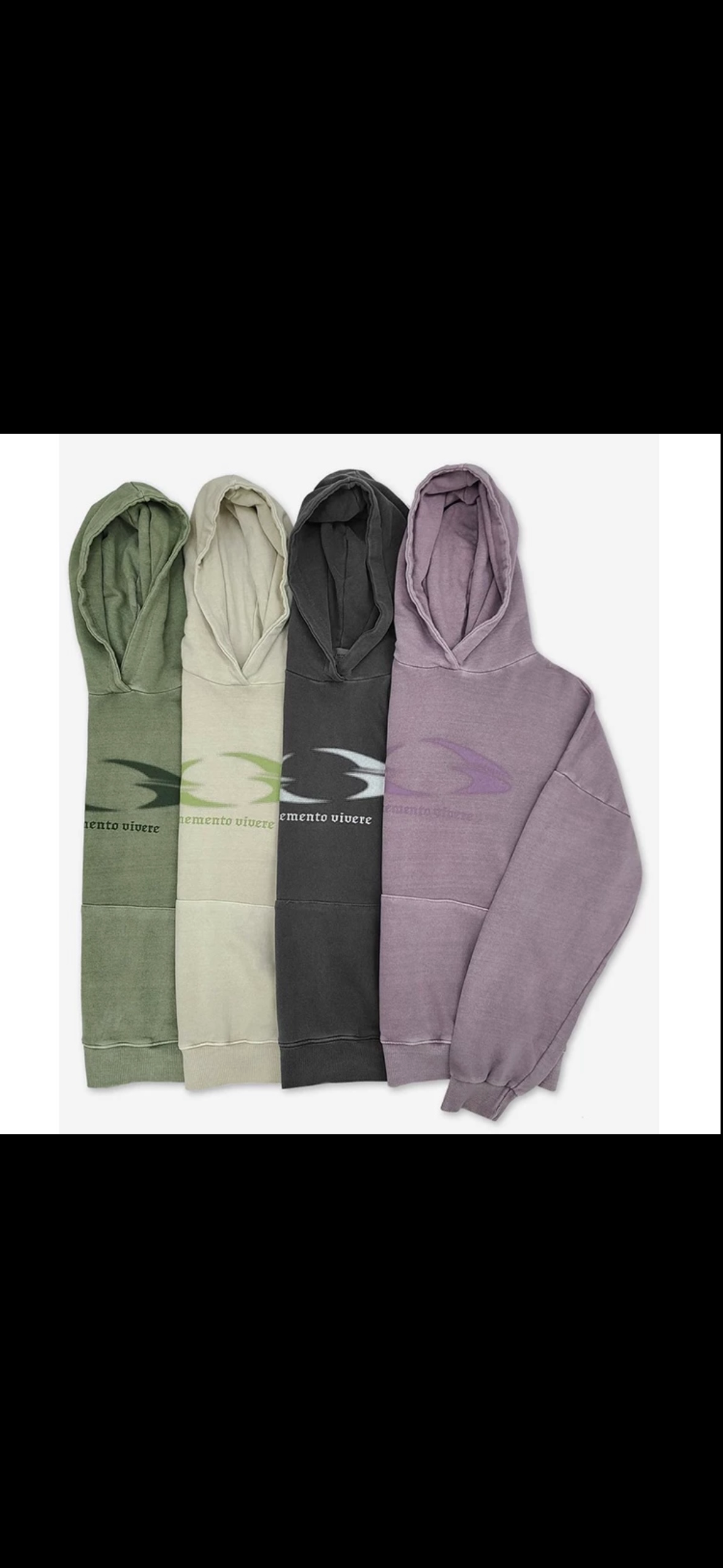 Unisex circle hoodie