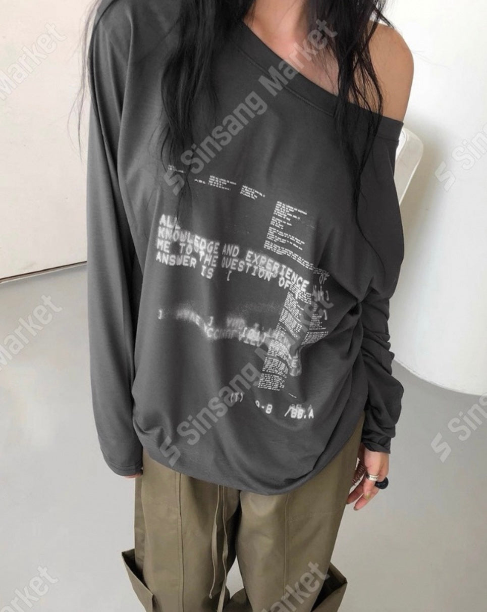 Off shoulder cool top