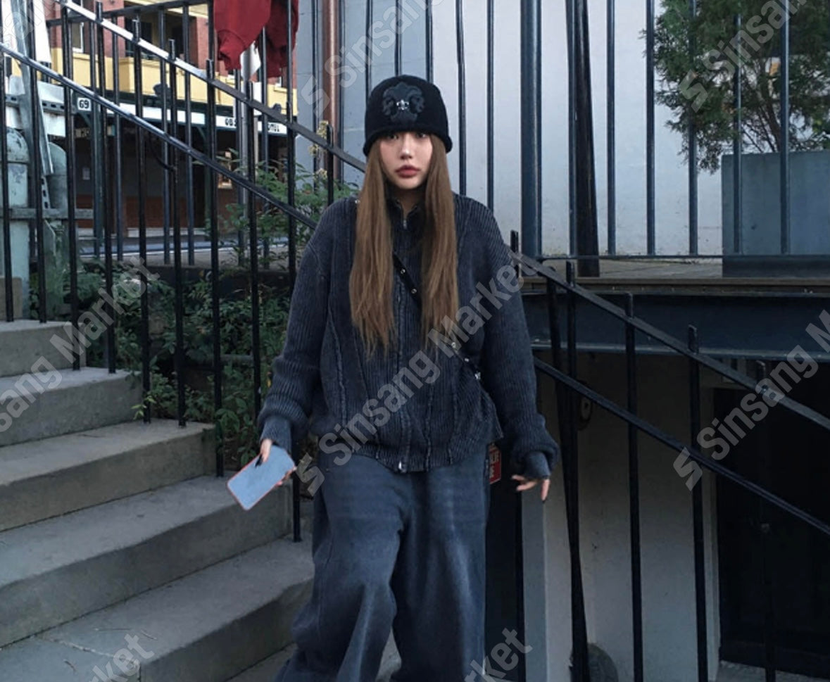 Unisex washed jacket