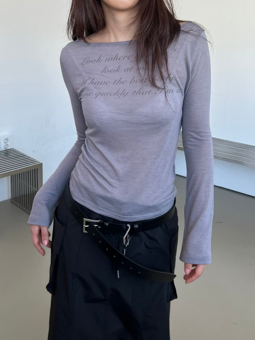 See though brandy top