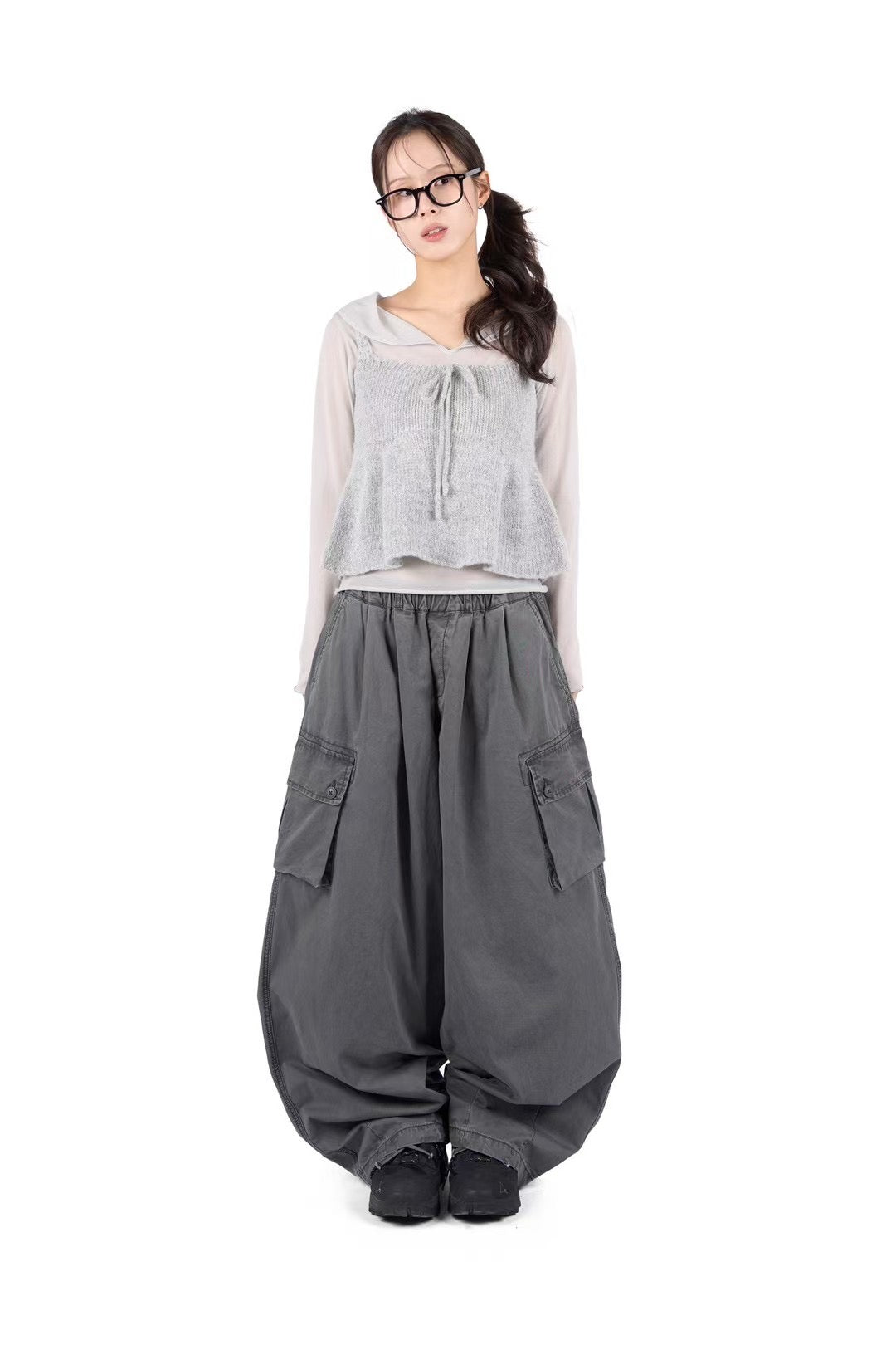 Unisex vintage leng pants