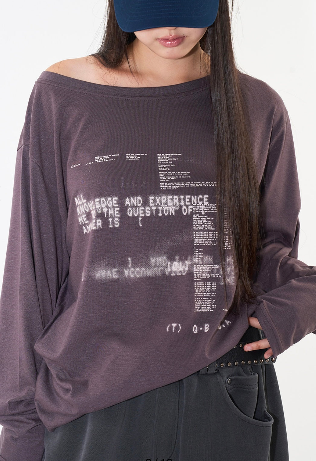 Off shoulder cool top