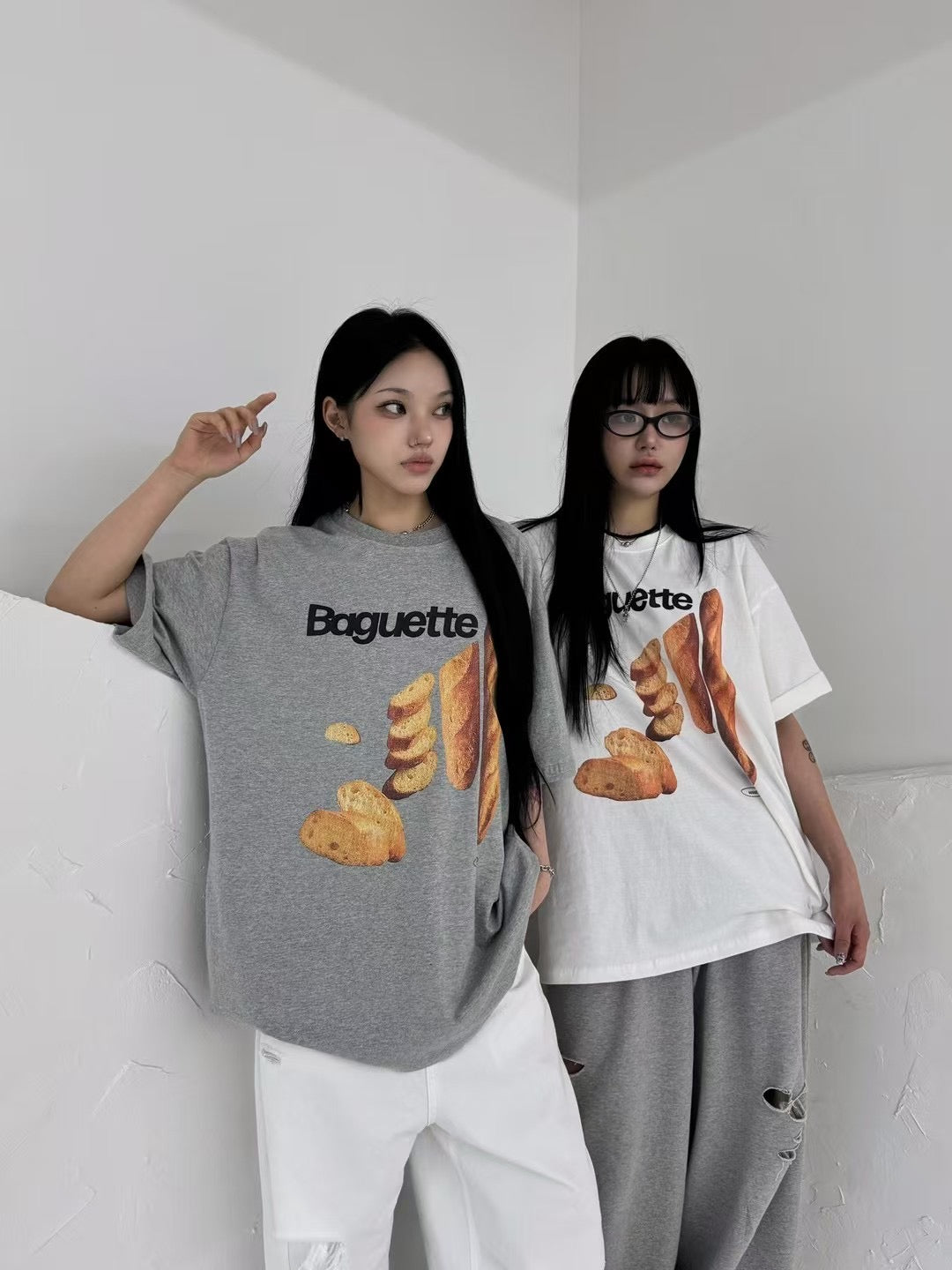Unisex baguette tee