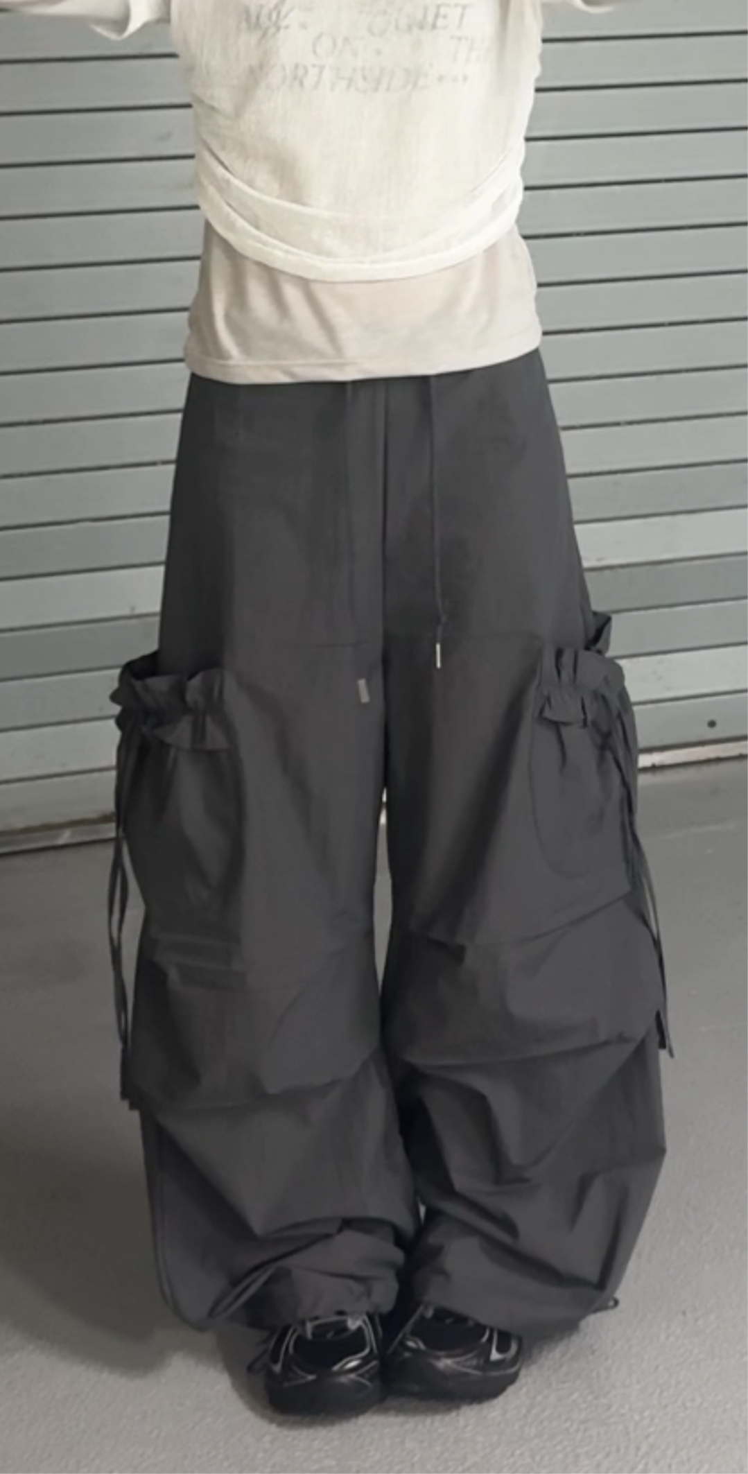 Must in 索繩ruffle工裝褲
