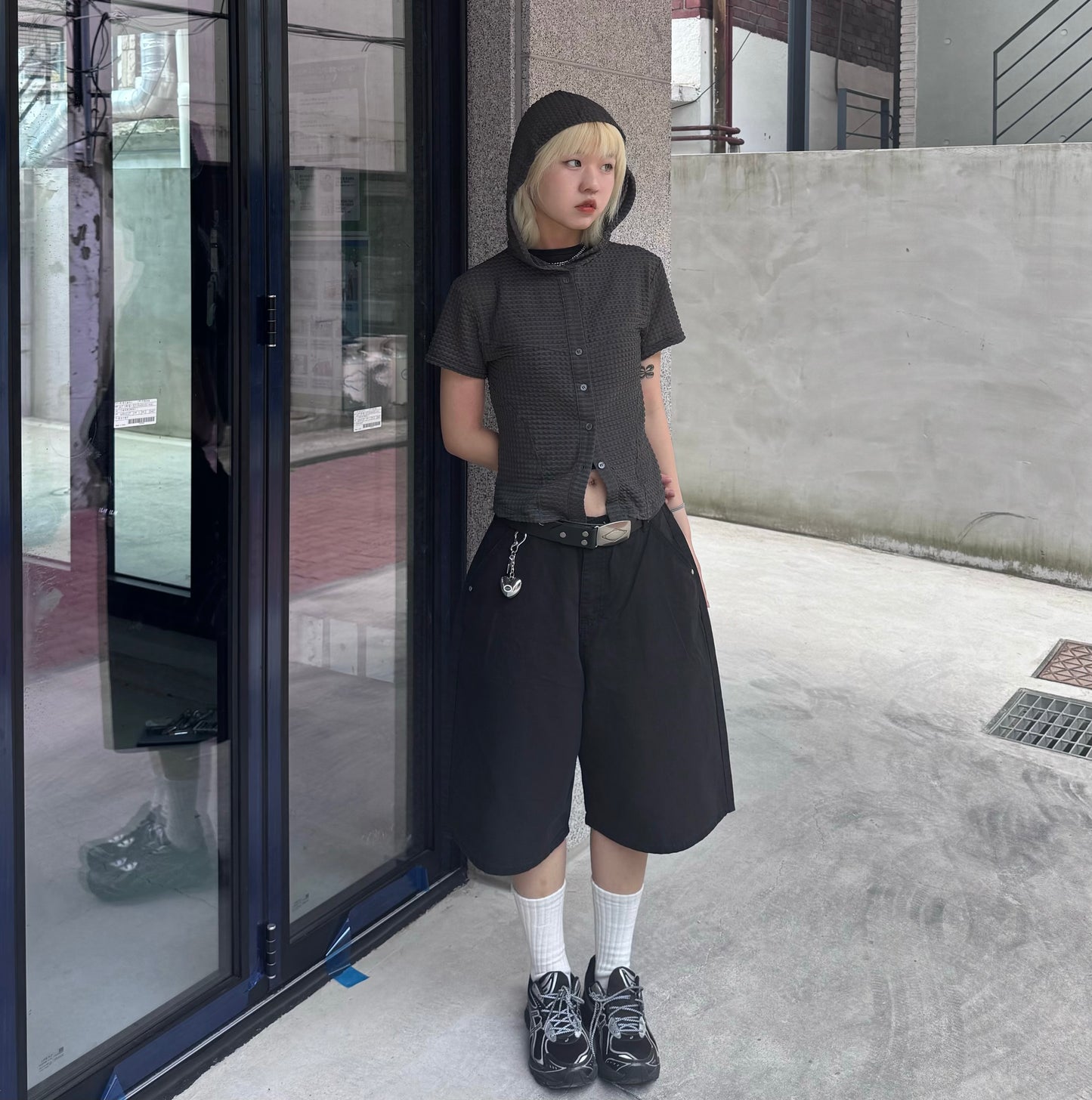 Leng cut summer shorts