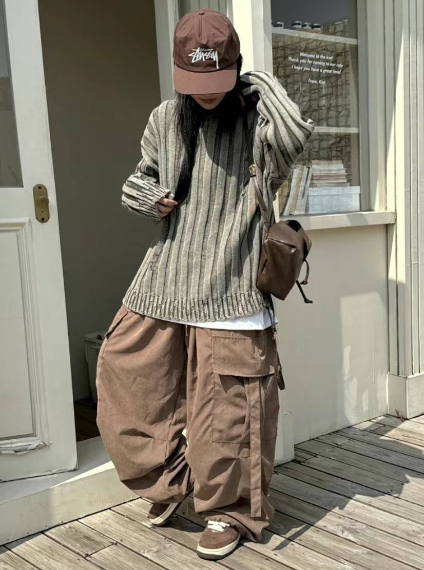 Unisex洗水爛爛top