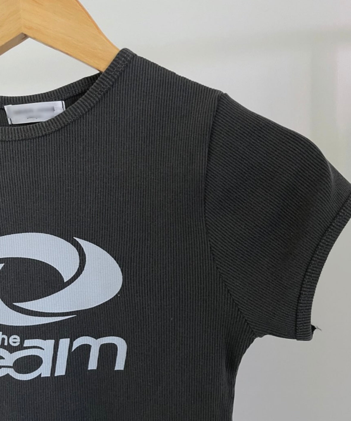 The ream crop tee