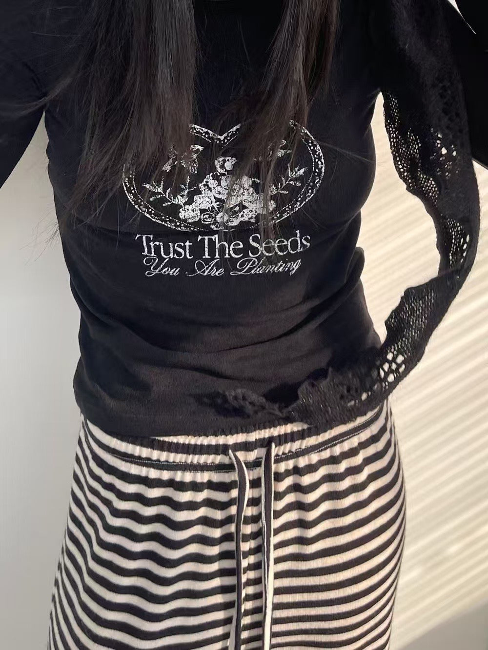 See through seeds tee