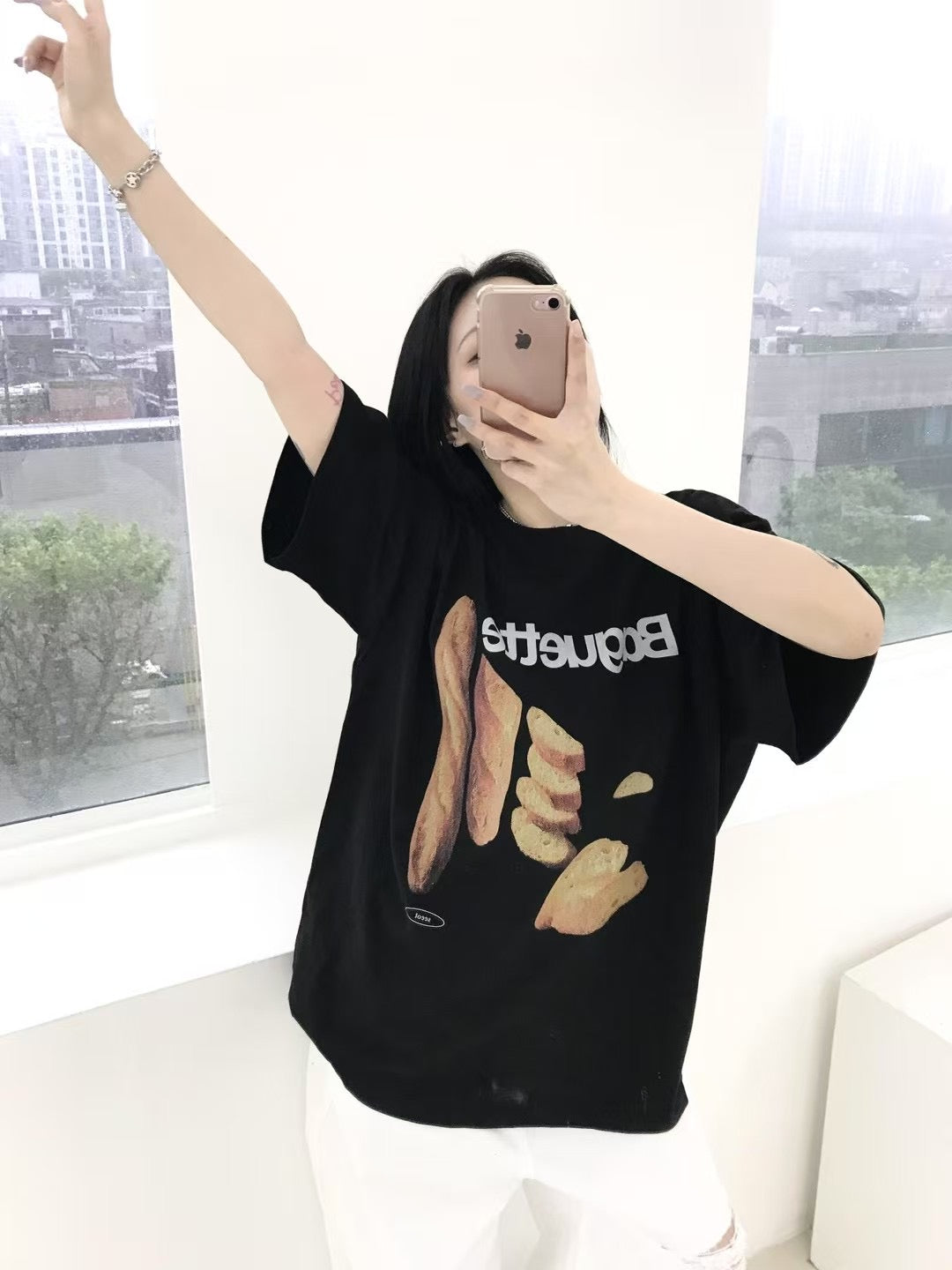 Unisex baguette tee
