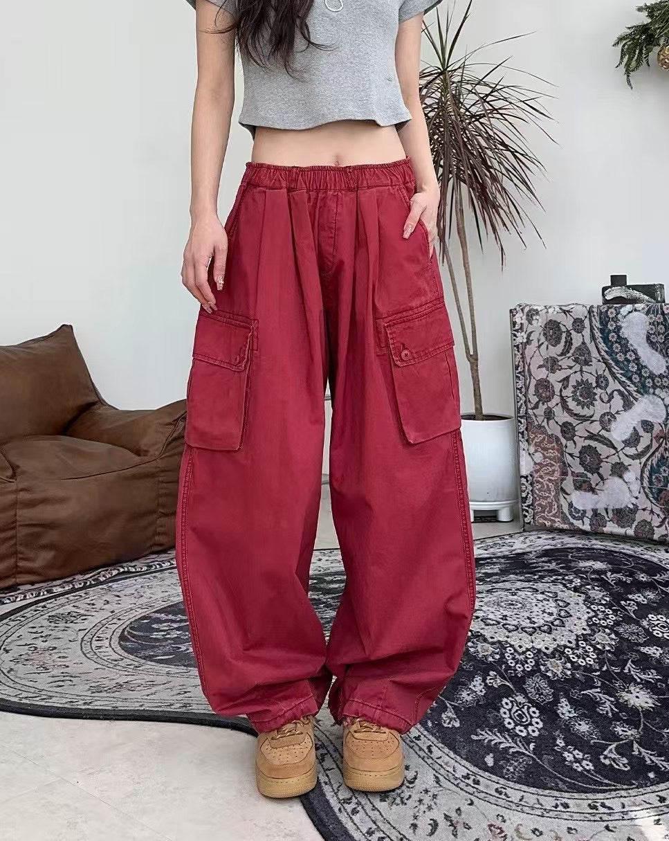Unisex vintage leng pants
