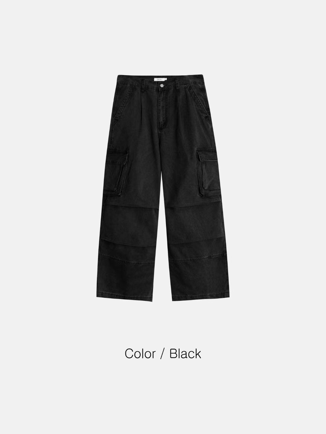 Unisex Special washed cargo pants