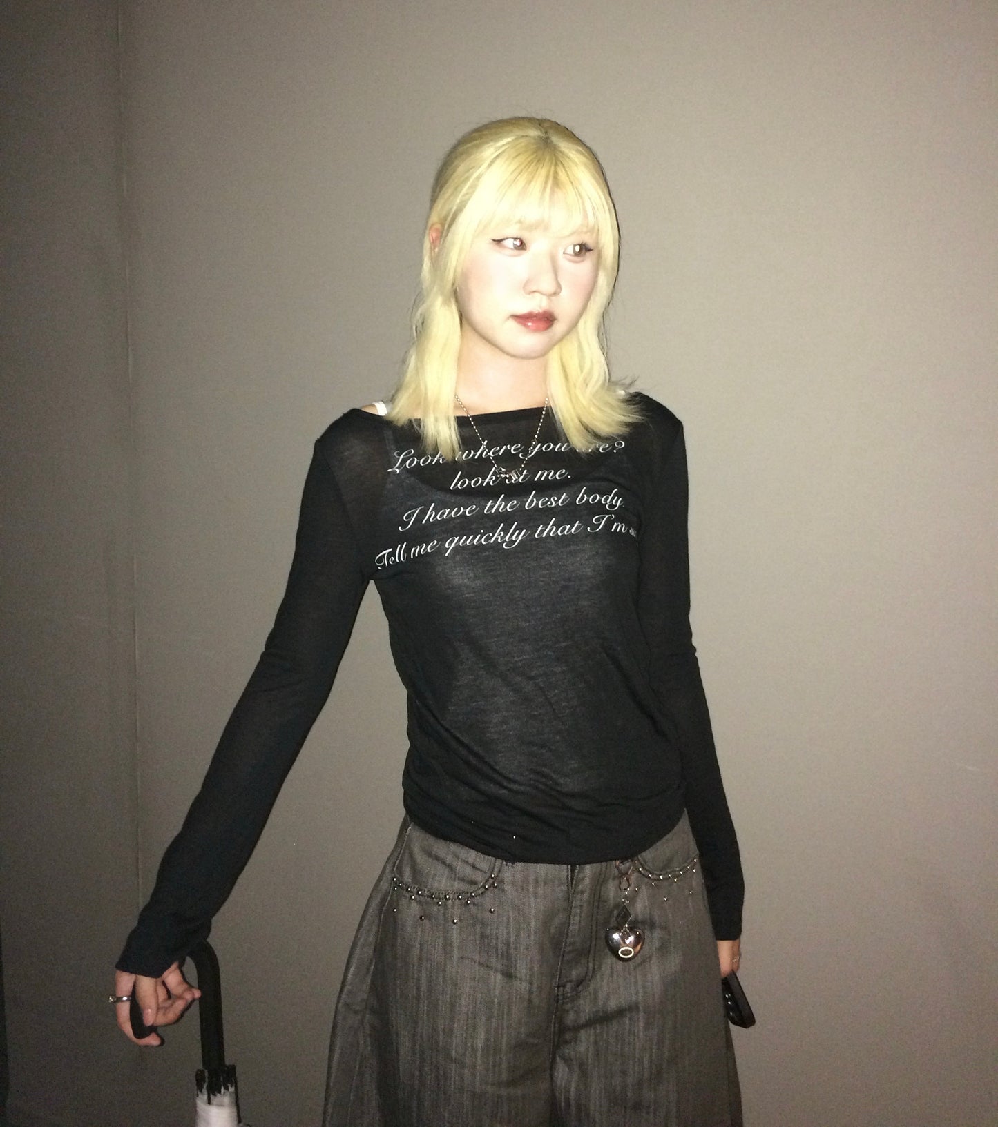 See though brandy top