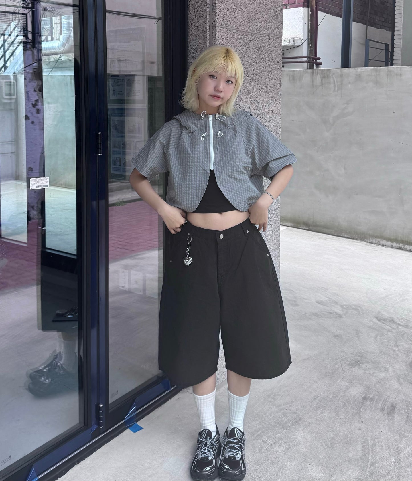 Leng cut summer shorts