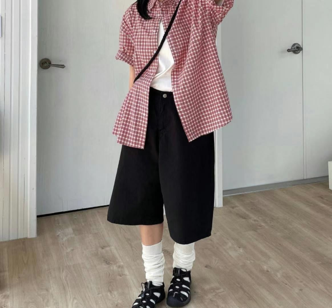 Leng cut summer shorts