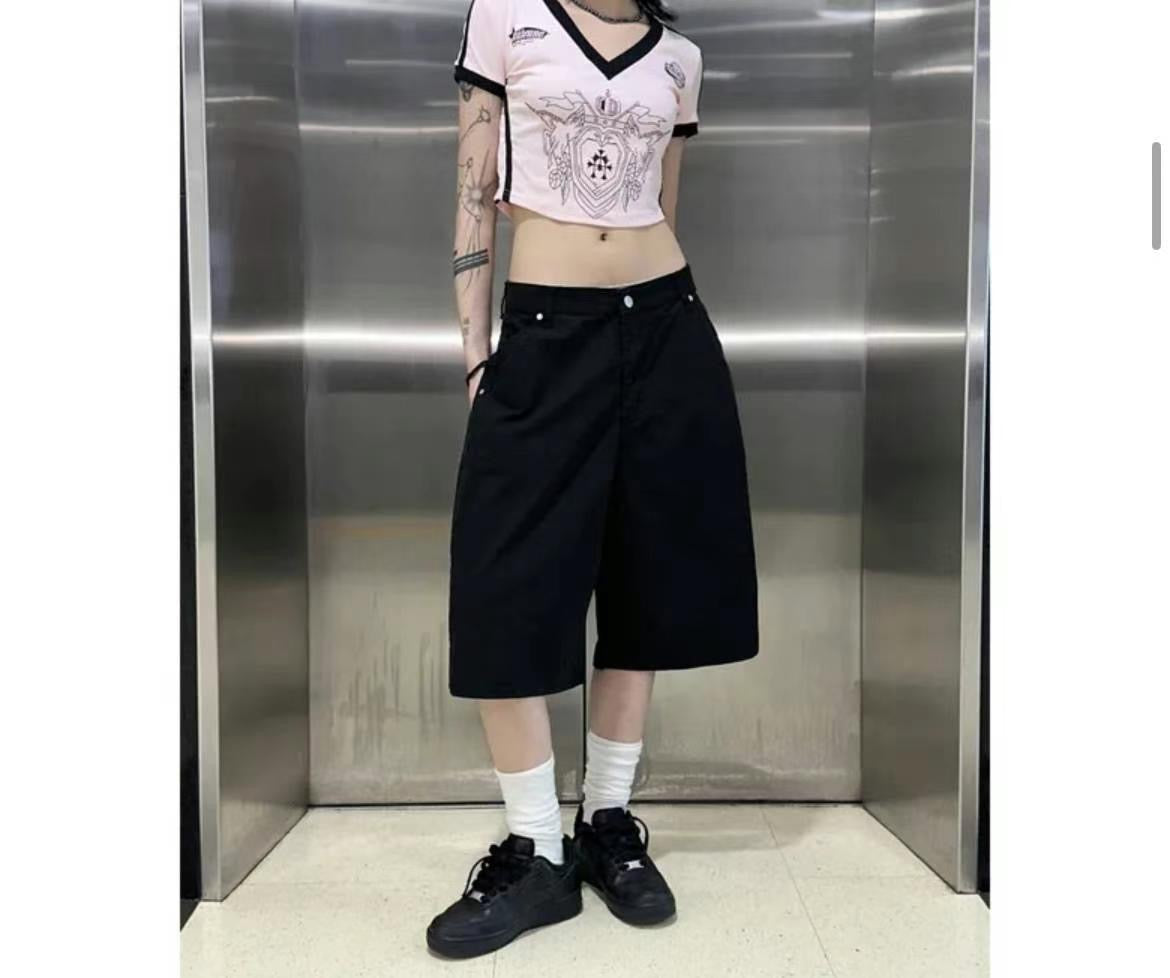 Leng cut summer shorts