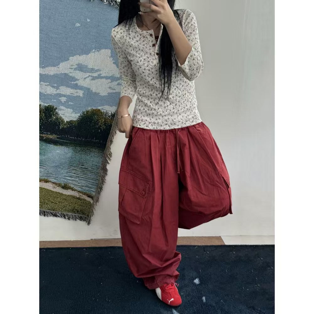 Unisex vintage leng pants