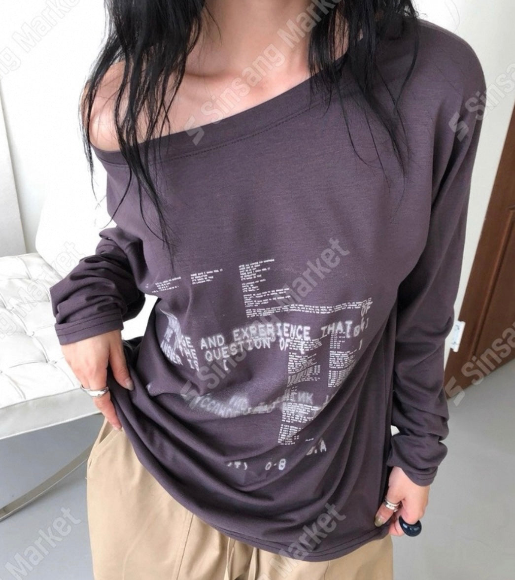 Off shoulder cool top