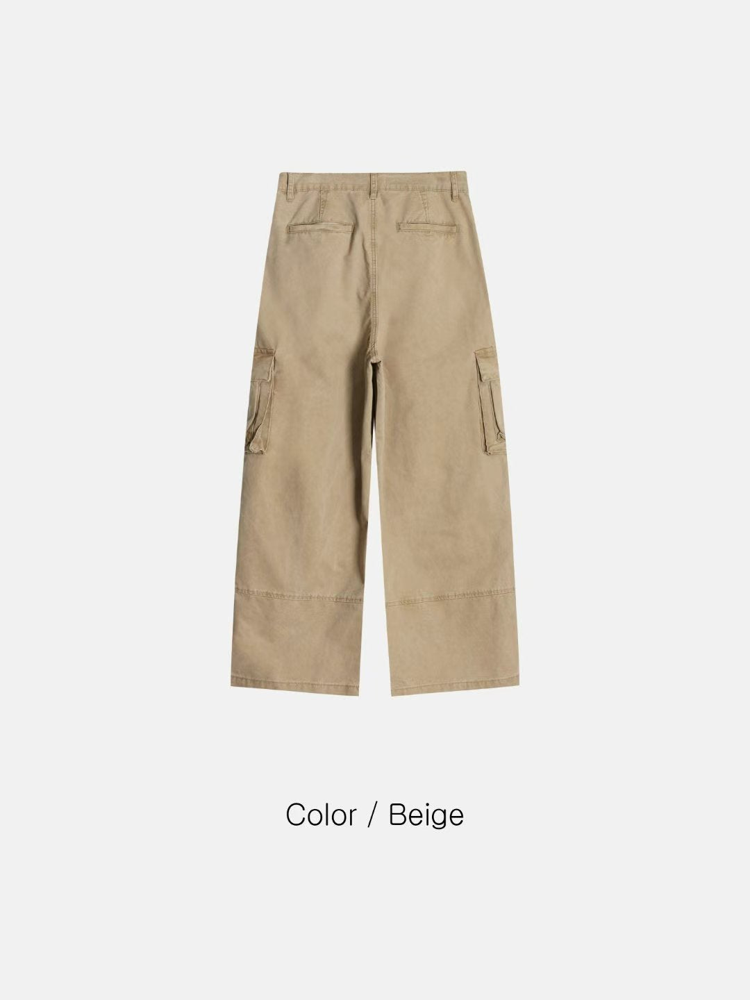 Unisex Special washed cargo pants