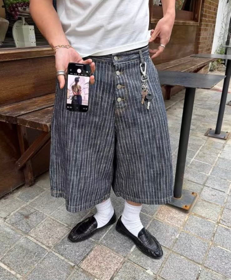 Unisex striped summer shirts