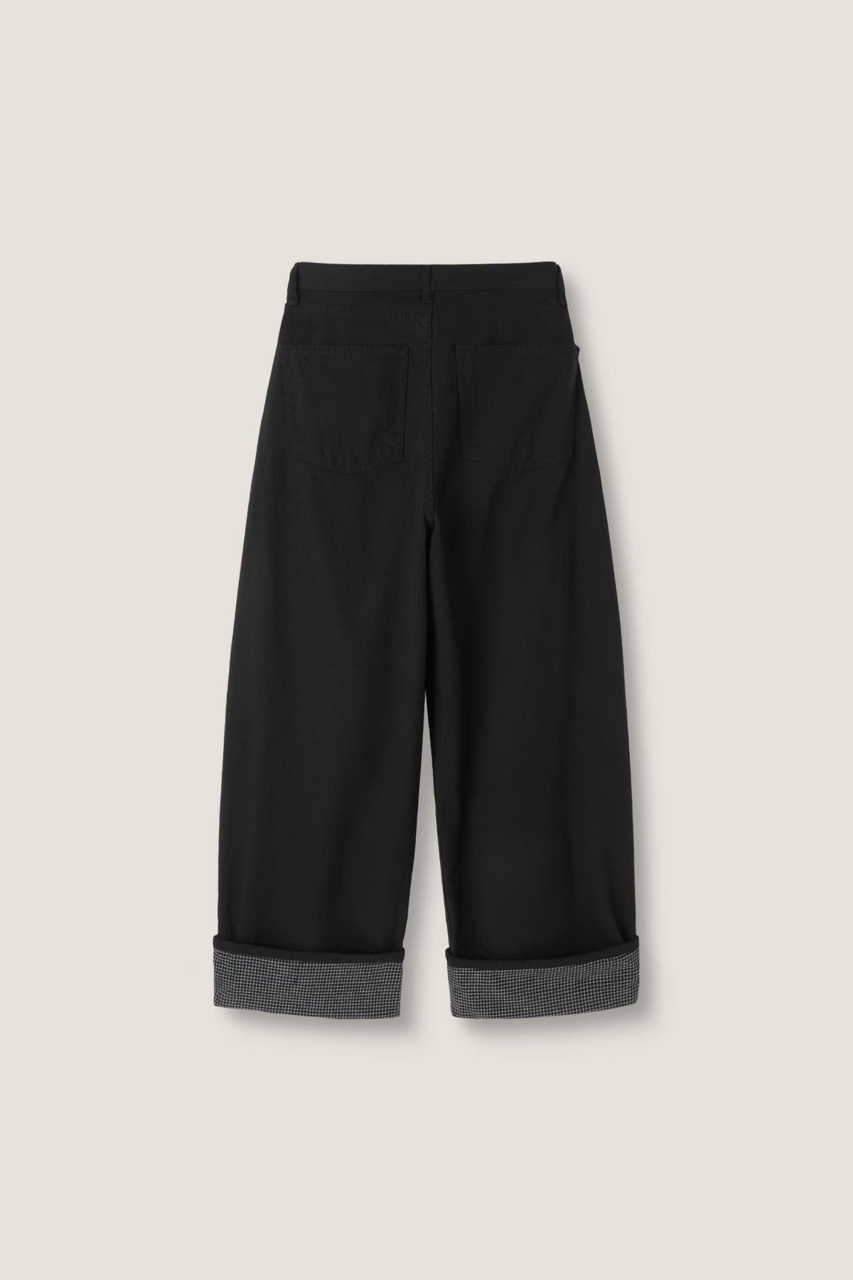 Unisex checked pants