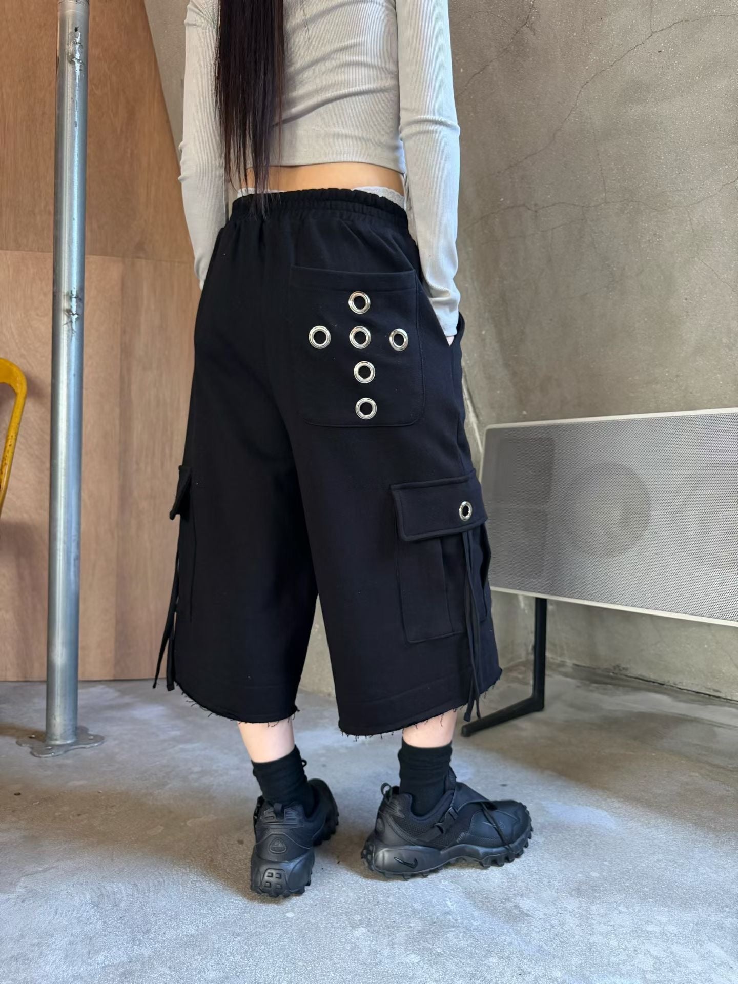 Fancy cotton shorts