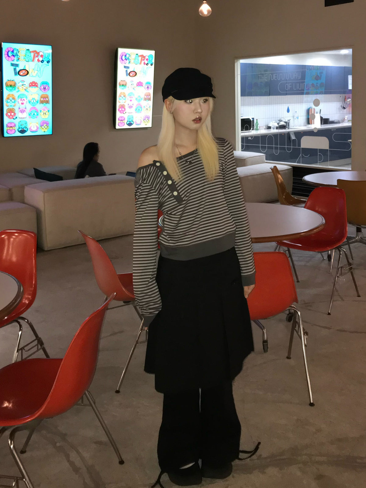 2way striped top
