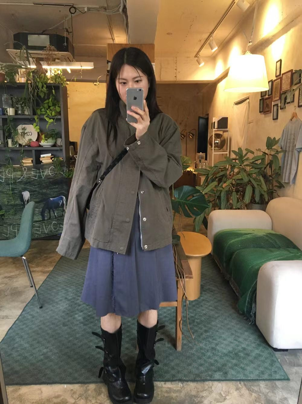 Special soso mid skirt