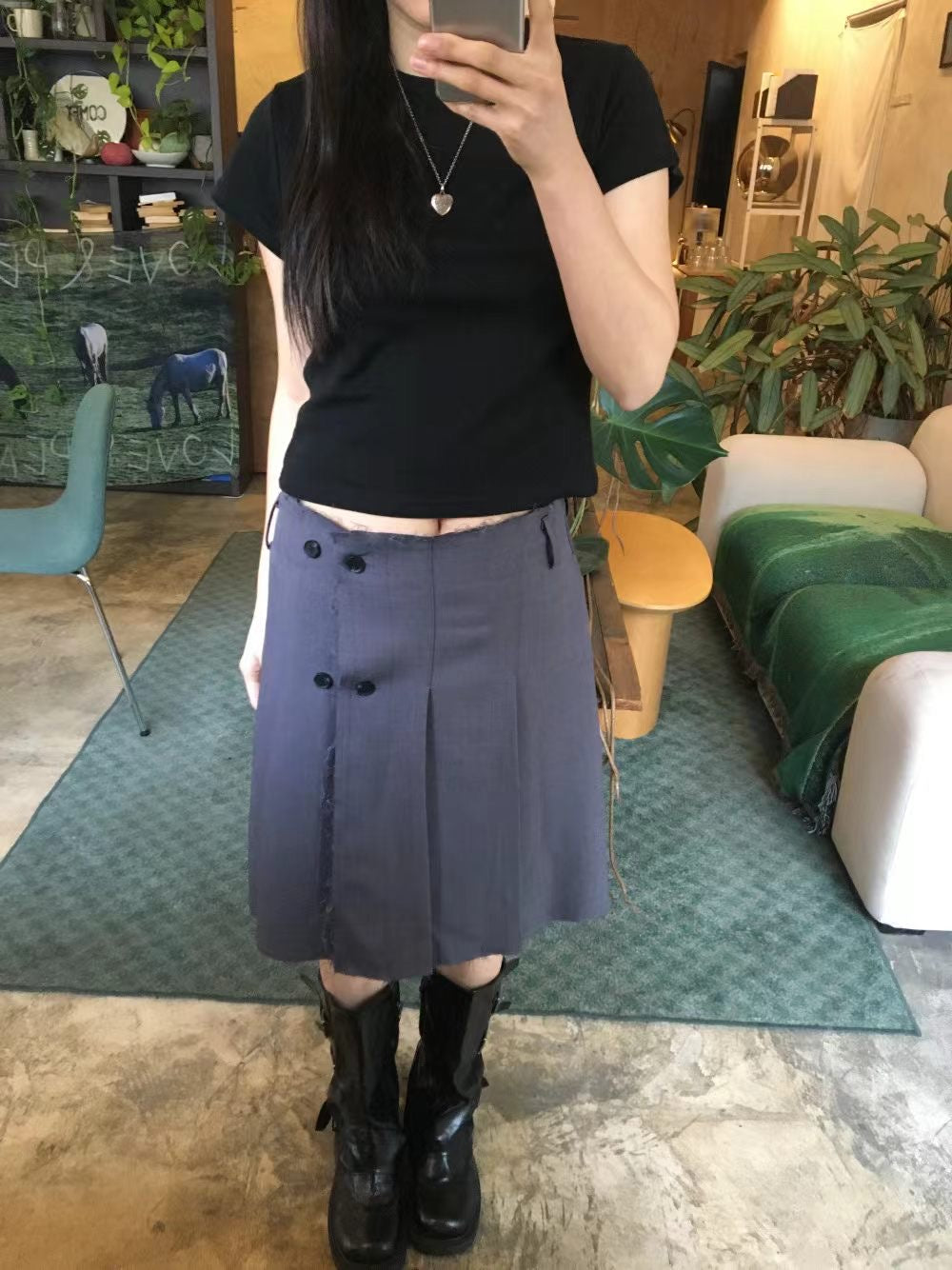 Special soso mid skirt