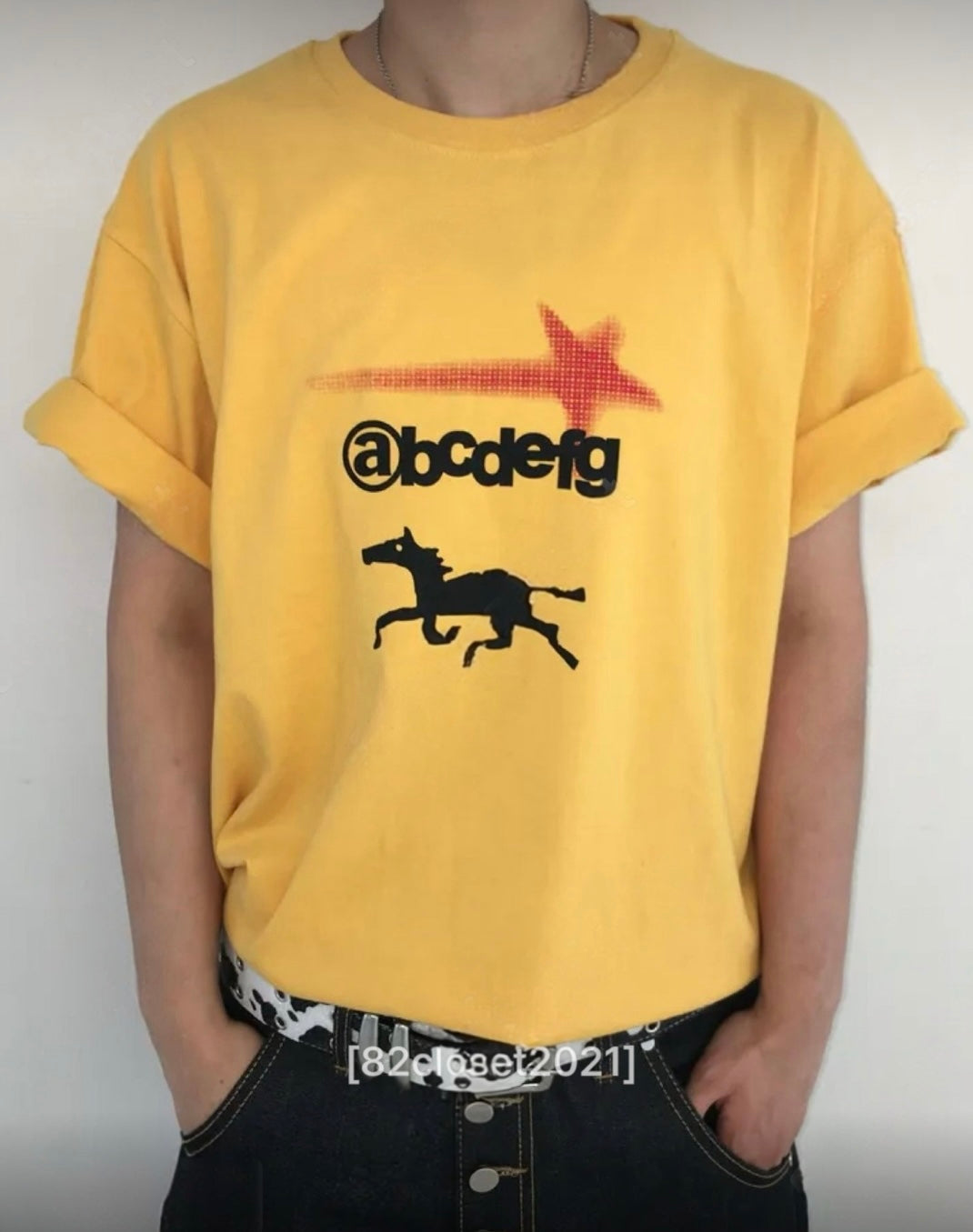 Unisex Abcdefg tee