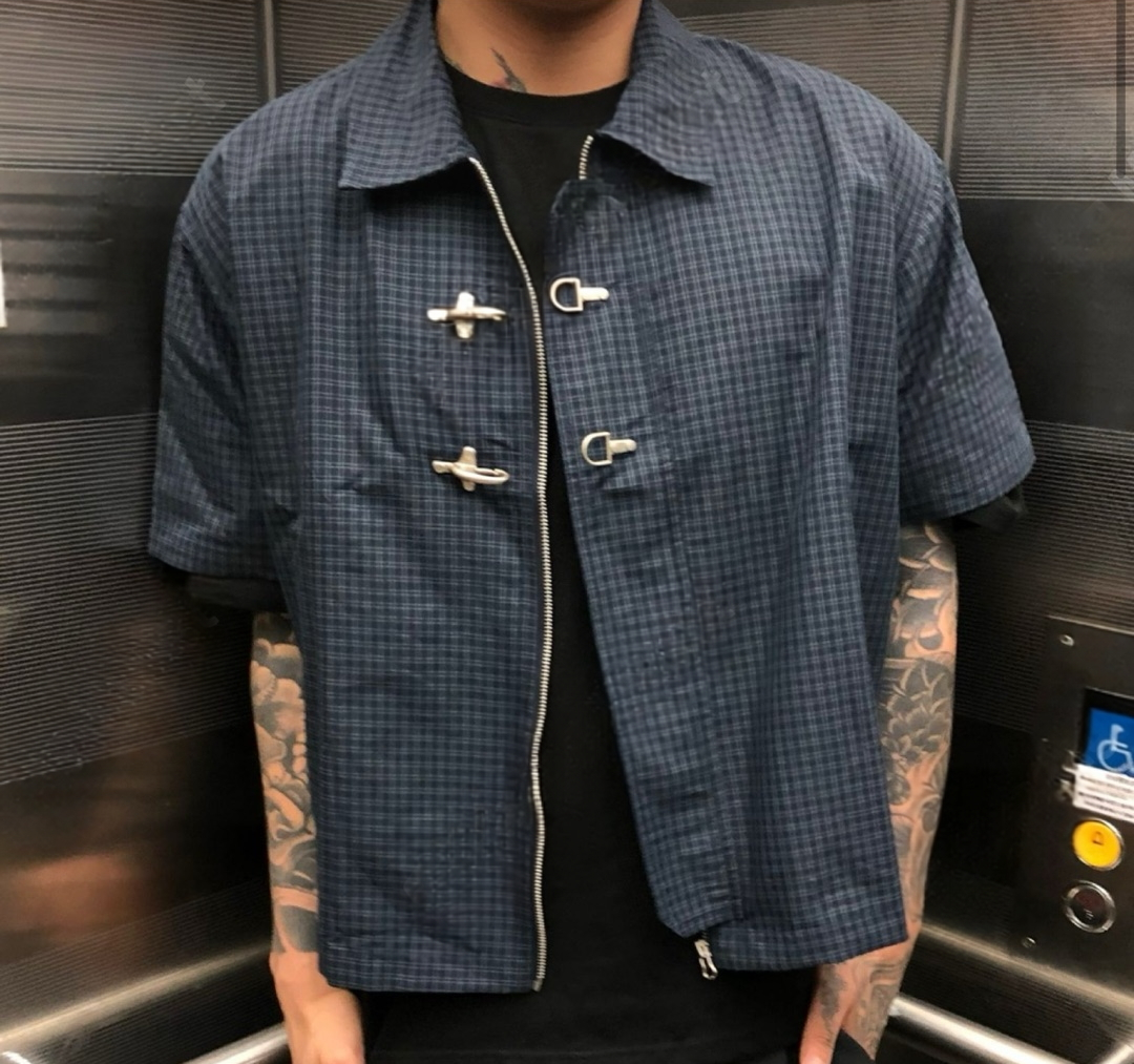 Special!!✨✨Unisex 短版消防扣恤衫￼