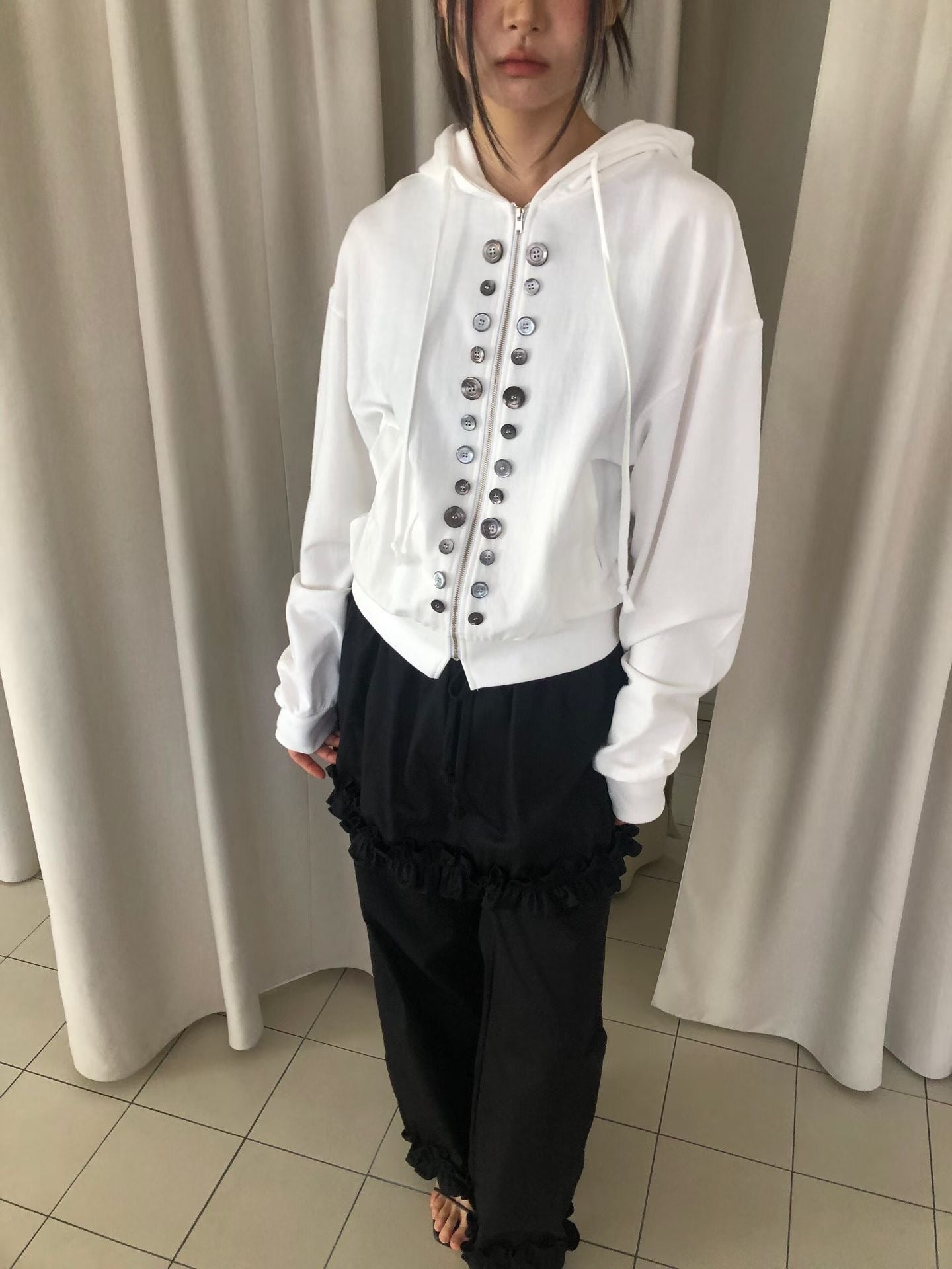 Special button jacket