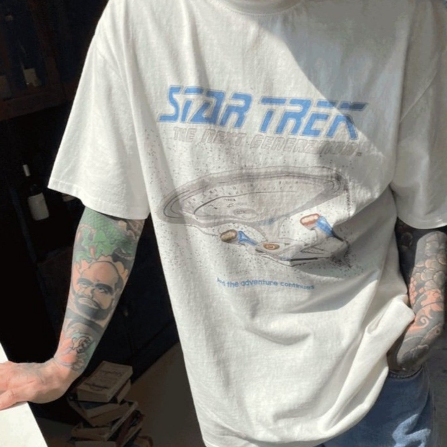 UNISEX star trek tee