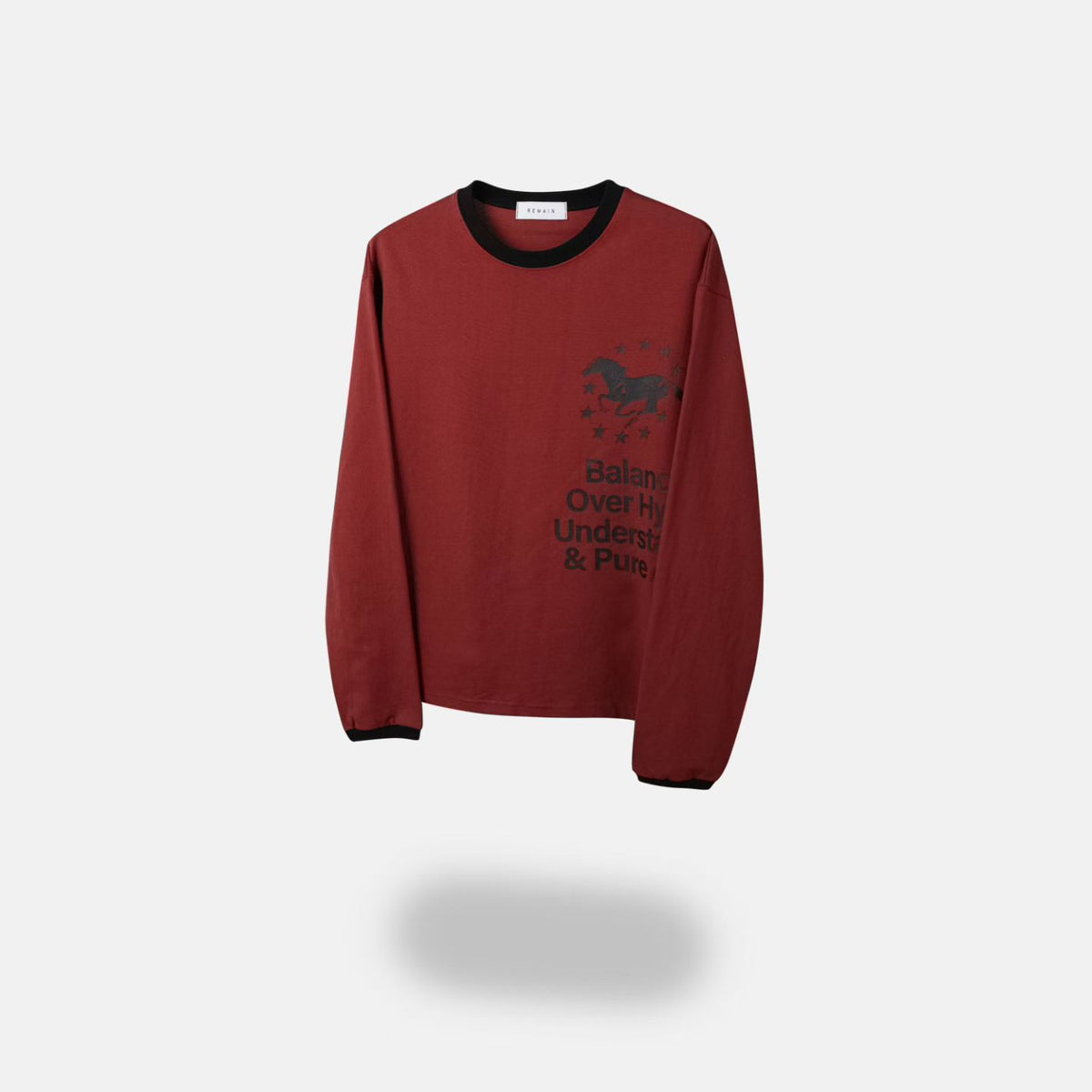 Unisex horse tee
