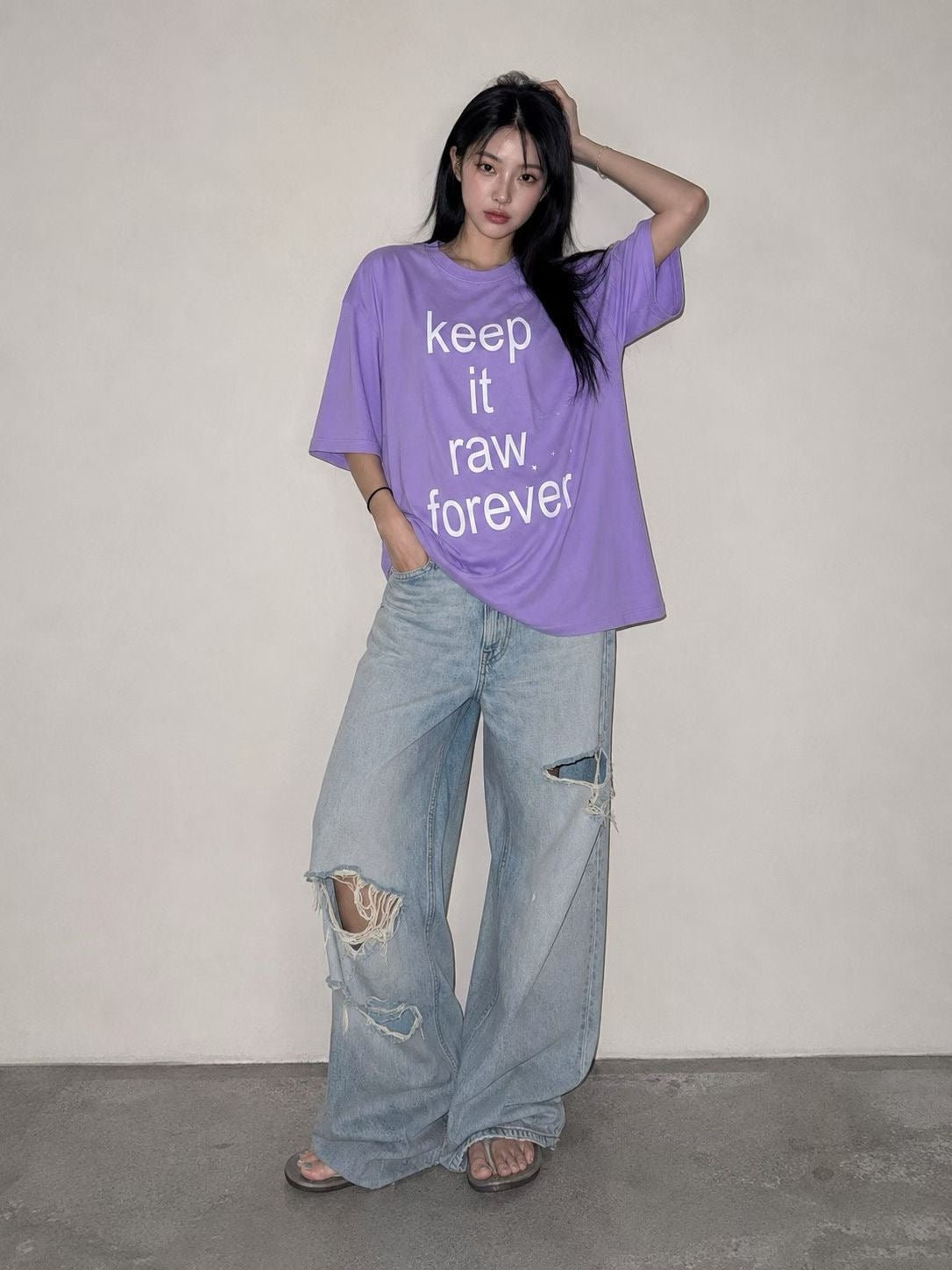 Keep it raw forever tee